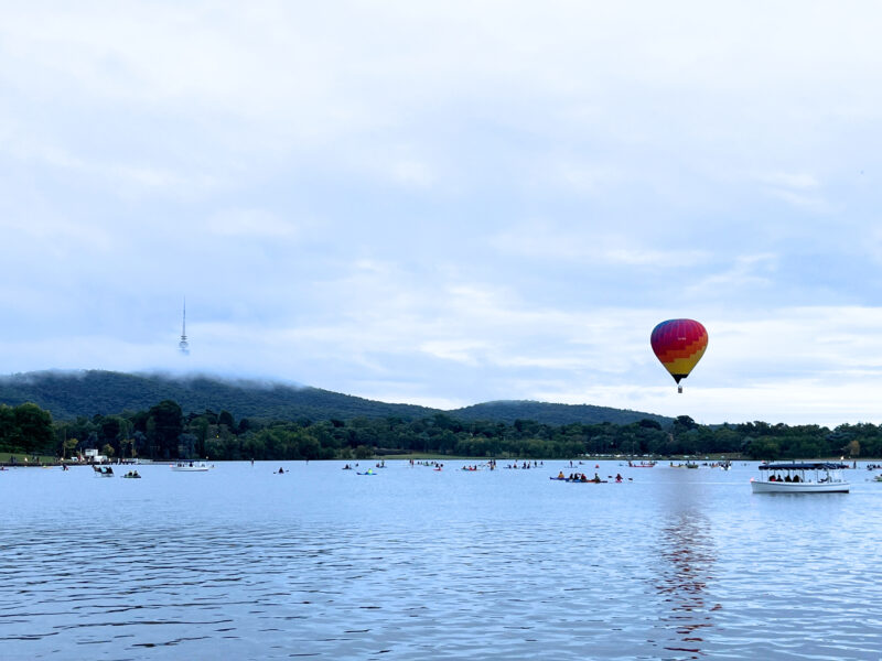 キャンベラのバルーン・フェスティバル（Canberra Balloon Spectacular）